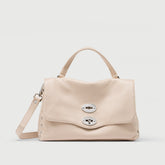 POSTINA® S IN PELLE MARTELLATA WHITE CARNAROLI - Borse in Pelle Martellata | Zanellato