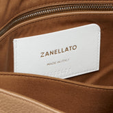 POSTINA® M IN PELLE MARTELLATA BROWN CANTUCCI | Zanellato