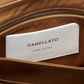 POSTINA® S IN PELLE MARTELLATA BROWN CANTUCCI | Zanellato