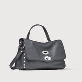 POSTINA® S IN PELLE MARTELLATA DARK NAVY - Borse iconiche | Zanellato