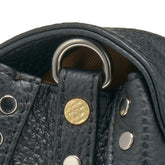 POSTINA® BABY IN PELLE MARTELLATA BLACK NERO | Zanellato