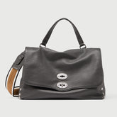 POSTINA® M IN PELLE MARTELLATA GREY VULCANO - Postina® | Zanellato