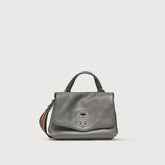 POSTINA® BABY IN PELLE MARTELLATA MONTEBIANCO - Mini Bag | Zanellato
