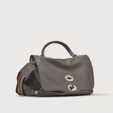 POSTINA® S IN PELLE MARTELLATA MONTEBIANCO - Borse iconiche | Zanellato