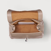 POSTINA® BABY IN PELLE MARTELLATA GREY CRETA | Zanellato