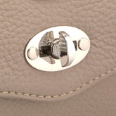 POSTINA® BABY IN PELLE MARTELLATA GREY CRETA | Zanellato