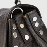 POSTINA® M IN PELLE MARTELLATA BROWN DOLCE AMARO | Zanellato