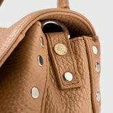 POSTINA® BABY IN PELLE MARTELLATA BROWN CANTUCCI | Zanellato