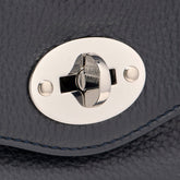 POSTINA® S IN PELLE MARTELLATA DARK NAVY | Zanellato
