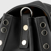 POSTINA® S IN PELLE LISCIA BLACK LAVAGNA | Zanellato