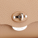 LETTERA® S IN PELLE MARTELLATA BROWN CANTUCCI | Zanellato