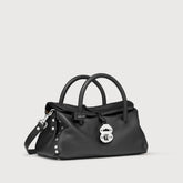 DOTTA® S IN PELLE MARTELLATA BLACK NERO - Dotta® | Zanellato