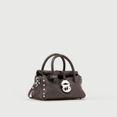DOTTA® BABY IN PELLE MARTELLATA BROWN CASTEL DEL MONTE - Dotta® | Zanellato