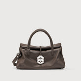 DOTTA® SMALL IN PELLE LISCIA BROWN GIANDUIOTTO - Dotta® | Zanellato