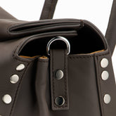 DOTTA® SMALL IN PELLE LISCIA BROWN GIANDUIOTTO | Zanellato