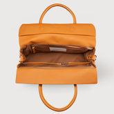 DOTTA® XL IN PELLE MARTELLATA ORANGE DEL DOGE | Zanellato