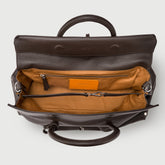 DOTTA® XL IN PELLE MARTELLATA BROWN CASTEL DEL MONTE | Zanellato