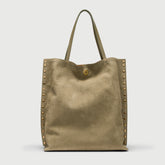A' SPASSO® M IN NABUK GREEN ALTOPIANO DI ASIAGO - Tote Bag | Zanellato