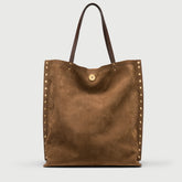 A' SPASSO® M IN NABUK BROWN TARTUFO DI NORCIA - Tote Bag | Zanellato
