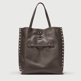 A' SPASSO® M IN PELLE LISCIA BROWN MARENGO - Tote Bag | Zanellato