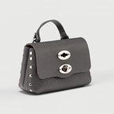 POSTINA® WALLET IN PELLE MARTELLATA GREY VULCANO | Zanellato