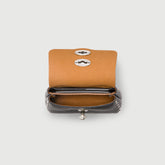 POSTINA® WALLET IN PELLE MARTELLATA GREY VULCANO | Zanellato