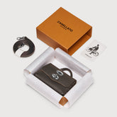 POSTINA® WALLET IN PELLE MARTELLATA BROWN DOLCE AMARO | Zanellato