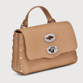 POSTINA® WALLET IN PELLE MARTELLATA BROWN CANTUCCI | Zanellato
