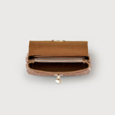 POSTINA® WALLET IN PELLE CACTUS BROWN CUOIO ROMANO | Zanellato