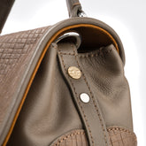 POSTINA® BABY IN PELLE STAMPATA GREY OSTIA ANTICA | Zanellato