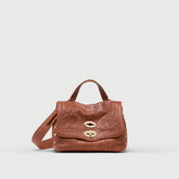POSTINA® BABY IN PELLE STROPICCIATA BROWN VALLE DEL CASENTINO - Nuovi arrivi | Zanellato