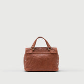 POSTINA® BABY IN PELLE STROPICCIATA BROWN VALLE DEL CASENTINO | Zanellato