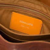 POSTINA® S IN PELLE STROPICCIATA BROWN VALLE DEL CASENTINO | Zanellato