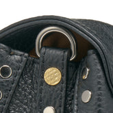 POSTINA® BABY IN PELLE MARTELLATA BLACK NERO | Zanellato