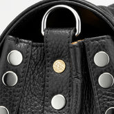 POSTINA® M IN PELLE MARTELLATA BLACK NERO | Zanellato