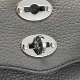 POSTINA® BABY IN PELLE MARTELLATA GREY MONTEBIANCO | Zanellato