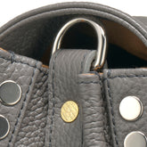 POSTINA® M IN PELLE MARTELLATA GREY MONTEBIANCO | Zanellato
