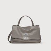 POSTINA® S IN PELLE MARTELLATA GREY MONTEBIANCO | Zanellato