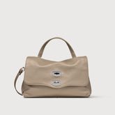 POSTINA® S IN PELLE MARTELLATA GREY CRETA | Zanellato