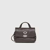 POSTINA® BABY IN PELLE MARTELLATA BROWN DOLCE AMARO - Mini Bag | Zanellato