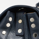 POSTINA® M IN PELLE MARTELLATA DARK NAVY | Zanellato