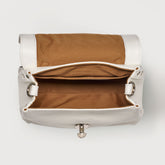 POSTINA® BABY IN PELLE MARTELLATA BIANCO LATTE | Zanellato