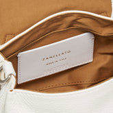 POSTINA® BABY IN PELLE MARTELLATA BIANCO LATTE | Zanellato