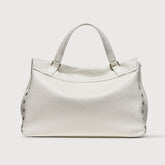 POSTINA® M IN PELLE MARTELLATA BIANCO LATTE | Zanellato