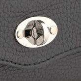 POSTINA® BABY IN PELLE MARTELLATA BLACK NERO | Zanellato