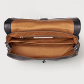 POSTINA® M IN PELLE MARTELLATA BLACK NERO | Zanellato