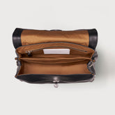 POSTINA® S IN PELLE MARTELLATA BLACK NERO | Zanellato
