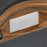 POSTINA® S IN PELLE MARTELLATA BLACK NERO | Zanellato