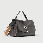 POSTINA® S IN PELLE MARTELLATA GREY VULCANO - Postina® | Zanellato