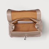POSTINA® BABY IN PELLE MARTELLATA GREY CRETA | Zanellato